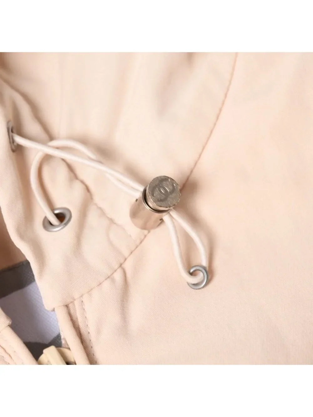 Chanel Sports Line Anorak Jacket Half Zip Multicolor